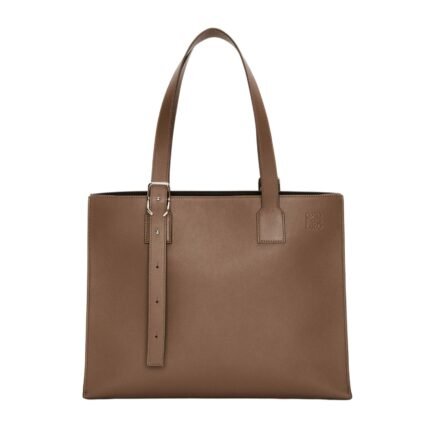 LOEWE BUCKLE HORIZONTAL TOTE IN CLASSIC CALSKIN