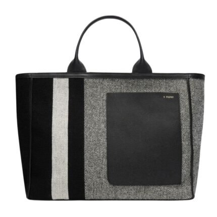 VALEXTRA LINEAR LANA TOTE LARGE BAG