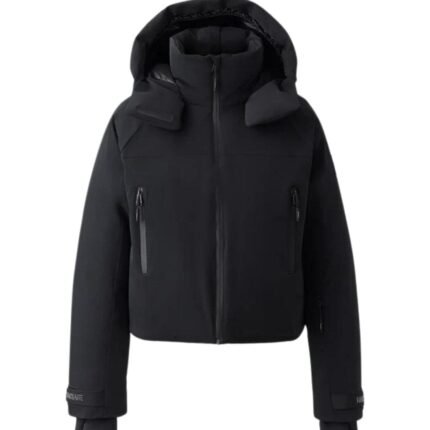 MACKAGE AMANDA STRETCH DOWN SKI JACKET WITH HOOD