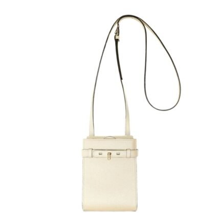 VALEXTRA BRERA B-TRACOLLINA SLIM CROSSBODY MICRO BAG