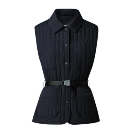 MACKAGE HELIA LIGHT DOWN VERTICAL QUILTED VEST