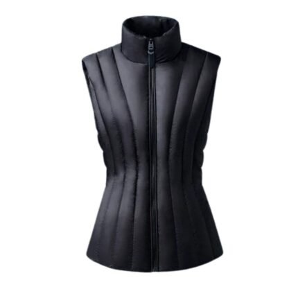 MACKAGE LILYAN LIGHT DOWN VERTICAL QUILTED VEST