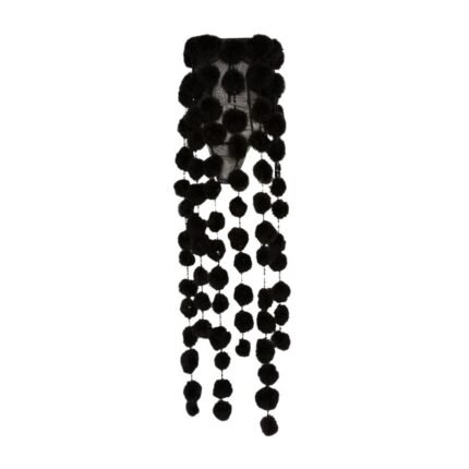 THE ATTICO BLACK MIDI DRESS