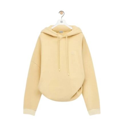 LOEWE DRAPED COTTON HOODIE