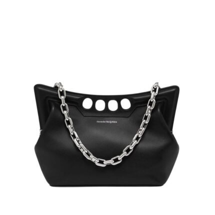 ALEXANDER MCQUEEN WOMEN'S THE PEAK BAG SMALL IN BLACK
