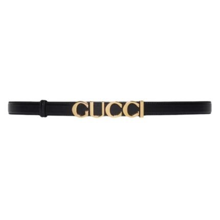 GUCCI BUCKLE THIN BELT