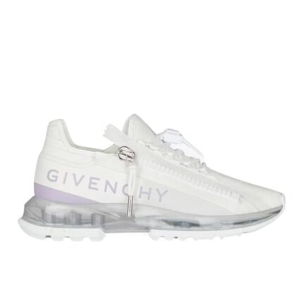 GIVENCHY SPECTRE RUNNER SNEAKERS IN LEATHER WITH ZIP