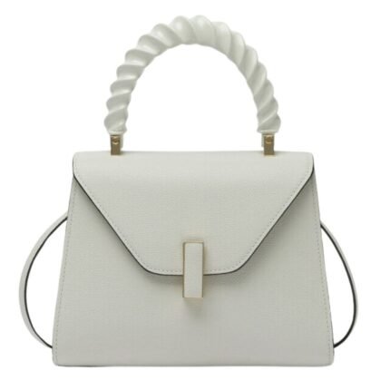 VALEXTRA ISIDE TWIRL TOP HANDLE MINI BAG