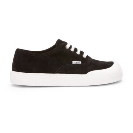 LOEWE TERRA VULCA LACE UP SNEAKER IN SUEDE