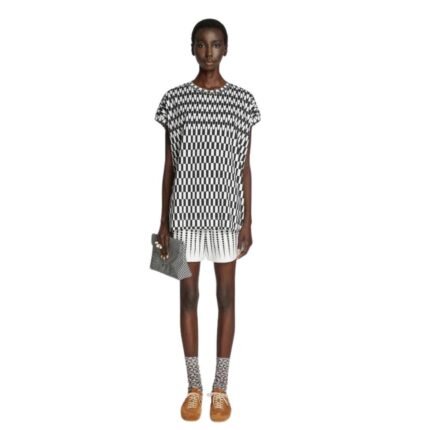 DRIES VAN NOTEN OVERSIZED COTTON TEE BLACK