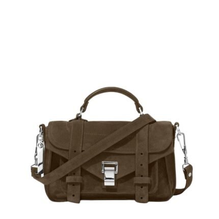 PROENZA PS1 TINY BAG IN SUEDE TEAK