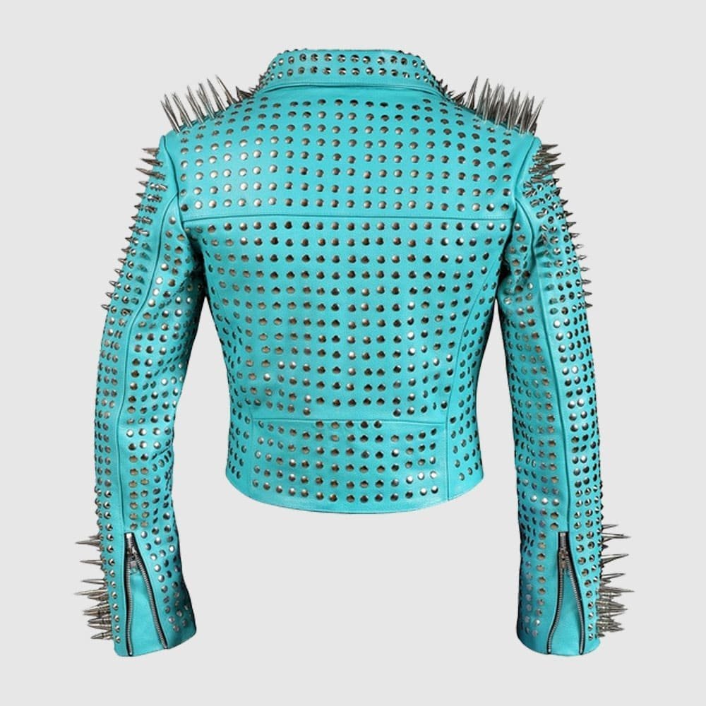 Women-Customize-Silver-Studs-Premium-Leather-Zippered-Spiked-Brando-Jacket-back-min.jpg