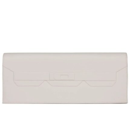 HERMÈS SHADOW KELLY CUT GRIS PALE SWIFT