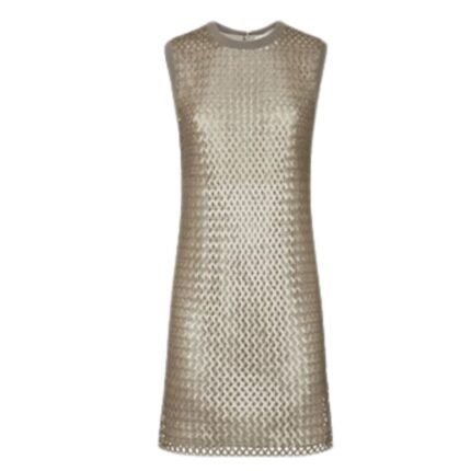 FENDI COLIBRÌ LITE MEDIUM-HEEL BLACK CHENILLE SLINGBACKS