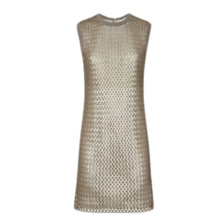 FENDI BAGUETTE MINK SLIDES