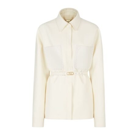 FENDI JACKET WOOL AND SILK GO-TO JACKET