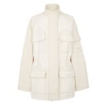 FENDI BLOUSON WHITE DENIM JACKET