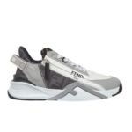 FENDI FLOW LEATHER LOW-TOPS