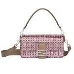 FENDI BAGUETTE BAG EMBROIDERED WITH SEQUINS AND RHINESTONES