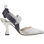 FENDI COLIBRÌ RHINESTONE HIGH HEELED SLINGBACKS