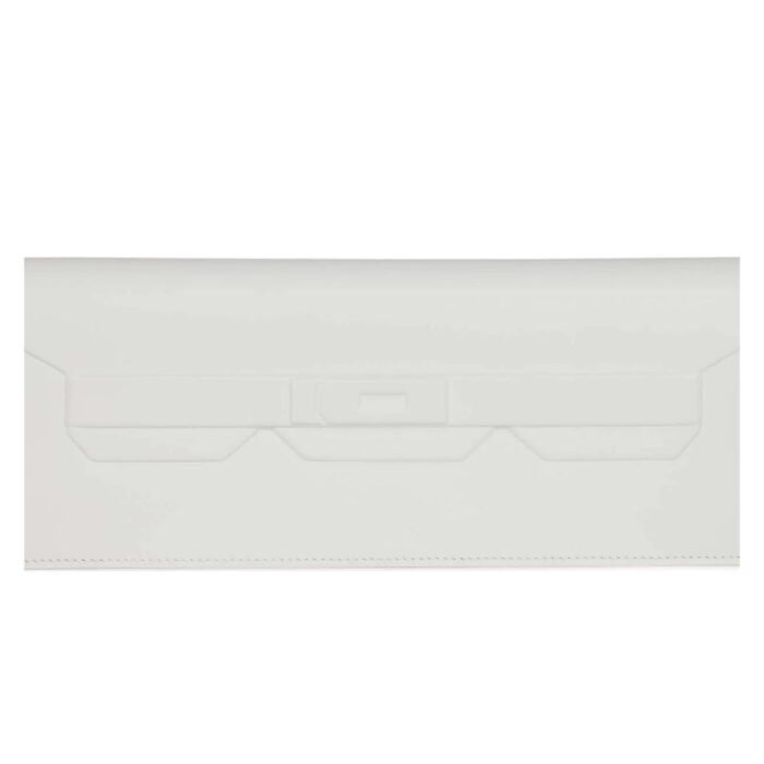HERMÈS SHADOW KELLY CUT NEW WHITE SWIFT