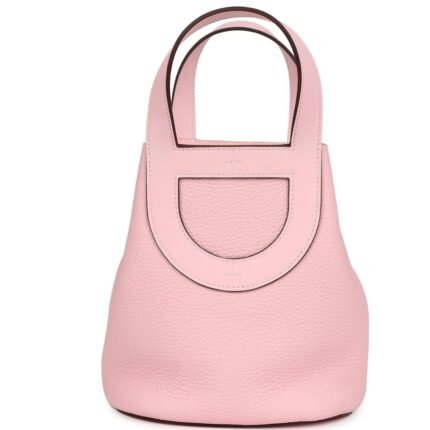 HERMÈS IN-THE-LOOP 18 ROSE SAKURA CLEMENCE AND SWIFT PALLADIUM HARDWARE