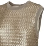 FENDI BAGUETTE MINK SLIDES