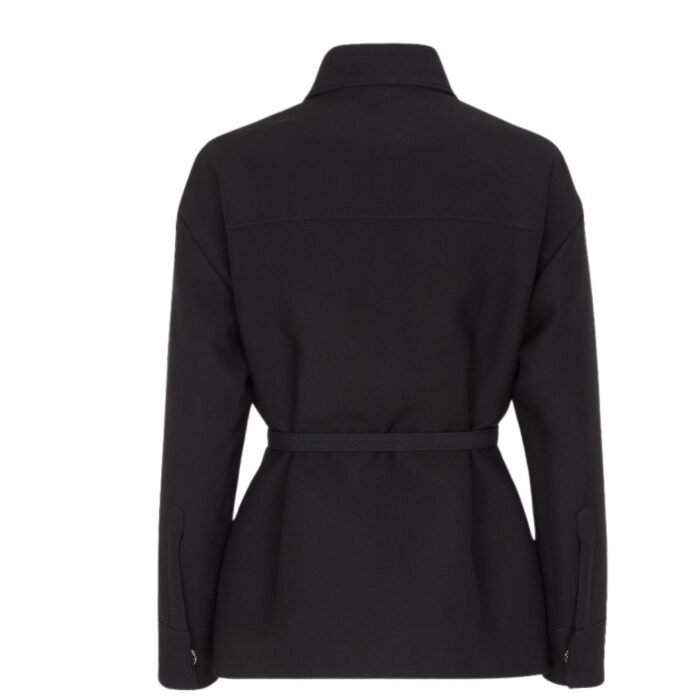 FENDI JACKET WOOL AND SILK GO-TO JACKET