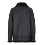 FENDI JACKET BLACK SHEARLING JACKET