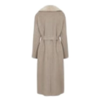 FENDI COAT DOVE GRAY CASHMERE COAT