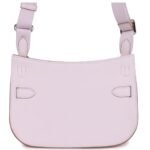 HERMÈS JYPSIERE MINI MAUVE PALE VERSO EVERCOLOR PALLADIUM HARDWARE