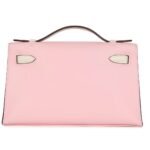 HERMÈS SPECIAL ORDER (HSS) KELLY POCHETTE ROSE SAKURA AND NATA SWIFT ROSE GOLD HARDWARE