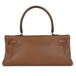 PRE-OWNED HERMÈS FRINGE SHOULDER KELLY 42 JPG ALEZAN CLEMENCE PALLADIUM HARDWARE