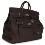 HERMÈS MULTIPOCKETS BIRKIN HAC 50 ECORCE TOGO PALLADIUM HARDWARE