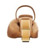 FENDI FIRST MINK HIGH-HEEL SANDALS