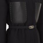 FENDI JACKET WOOL AND SILK GO-TO JACKET