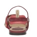 FENDI COLIBRÌ LITE MULTICOLOR FF MESH FLAT SLINGBACKS