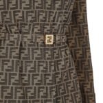 FENDI JACKET BROWN CANVAS GO-TO JACKET