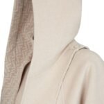FENDI BLOUSON BEIGE WOOL JACKET