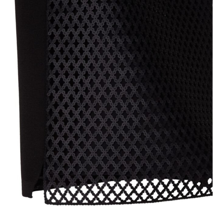 FENDI TOP BLACK TULLE AND SEQUIN TOP
