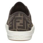 FENDI DOMINO FF FABRIC LOW-TOPS