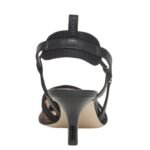 FENDI COLIBRÌ LITE FF MESH MEDIUM HEELED SLINGBACKS