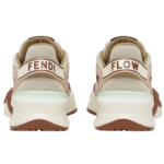 FENDI FLOW MESH AND SUEDE LOW TOPS
