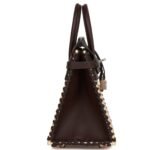 HERMÈS PICNIC BIRKIN 25 ROUGE SELLIER SWIFT PALLADIUM HARDWARE