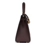 HERMÈS KELLY SELLIER 25 ROUGE SELLIER EPSOM GOLD HARDWARE