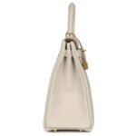 PRE-OWNED HERMÈS KELLY RETOURNE 32 CRAIE TOGO GOLD HARDWARE