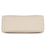 PRE-OWNED HERMÈS KELLY RETOURNE 32 CRAIE AU GALLOP TOGO PALLADIUM HARDWARE
