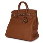 HERMÈS BIRKIN HAC 40 GOLD TOGO PALLADIUM HARDWARE