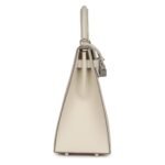 HERMÈS KELLY SELLIER 32 CRAIE EPSOM PALLADIUM HARDWARE
