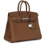 HERMÈS BIRKIN 25 ALEZAN TOGO PALLADIUM HARDWARE